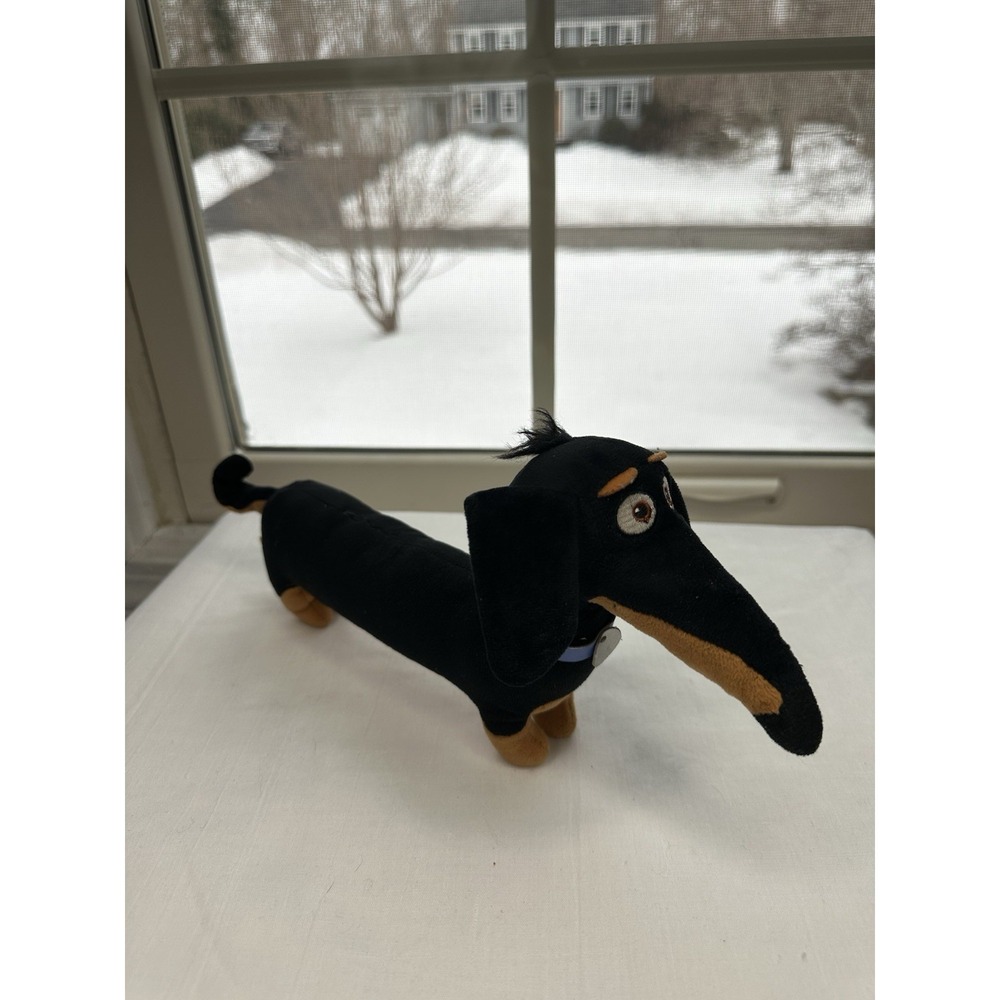 Ty Beanie Baby Buddy Dog Secret Life Of Pets 12" Plush 2016 Dachshund Toy